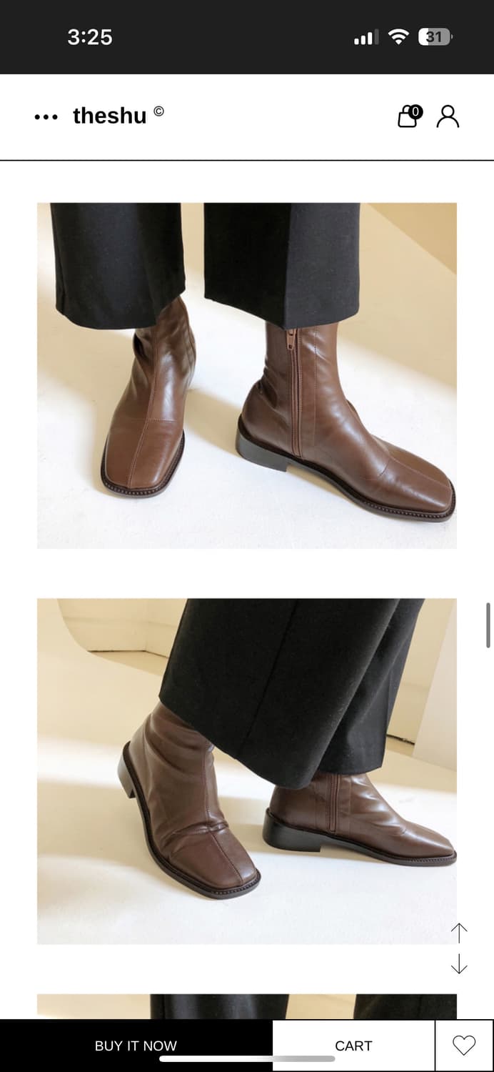 앵클부츠 브라운 240  상품이미지2