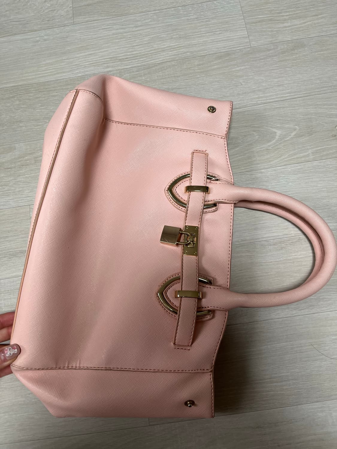 핑크 러블리 딸기우유 핑크 숄더백 상품이미지1