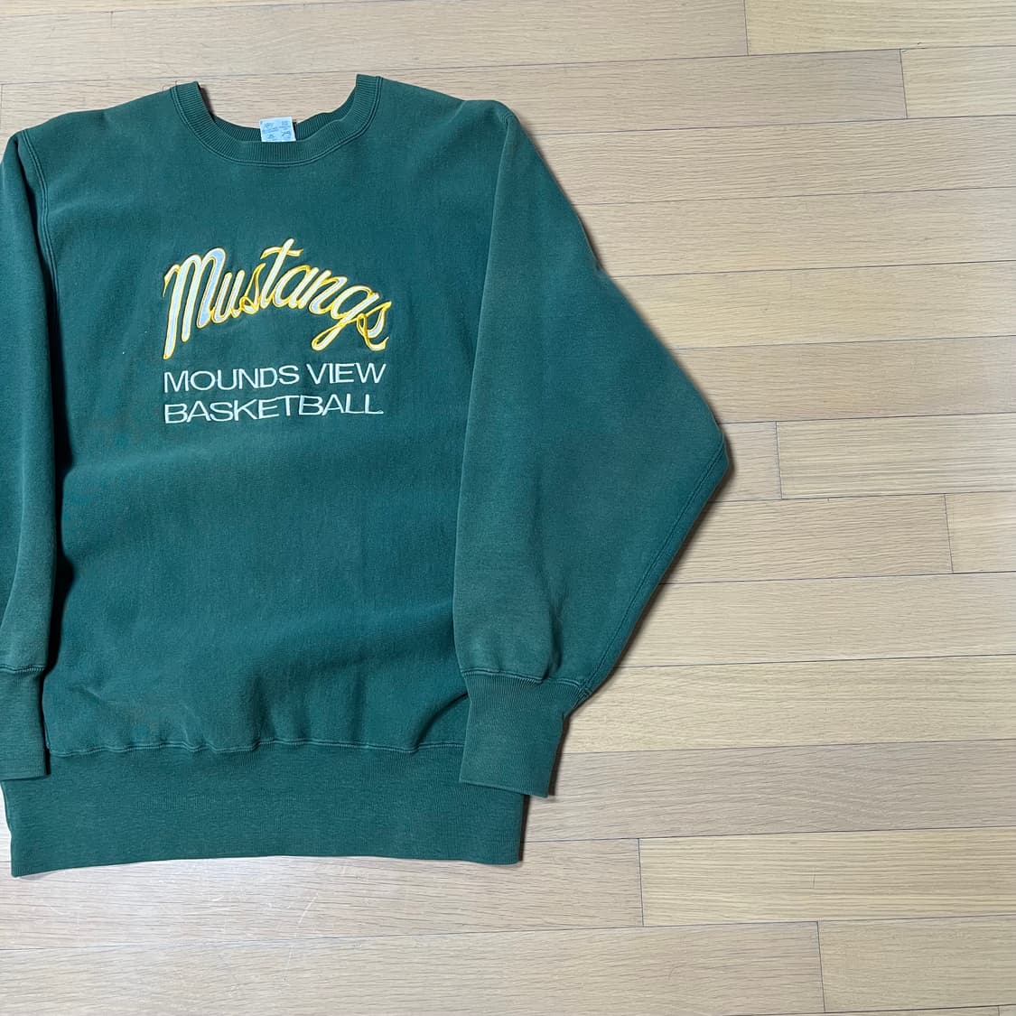 90년대 챔피온 리버스위브 스웻셔츠 맨투맨 미국제조 빈티지 상품이미지4