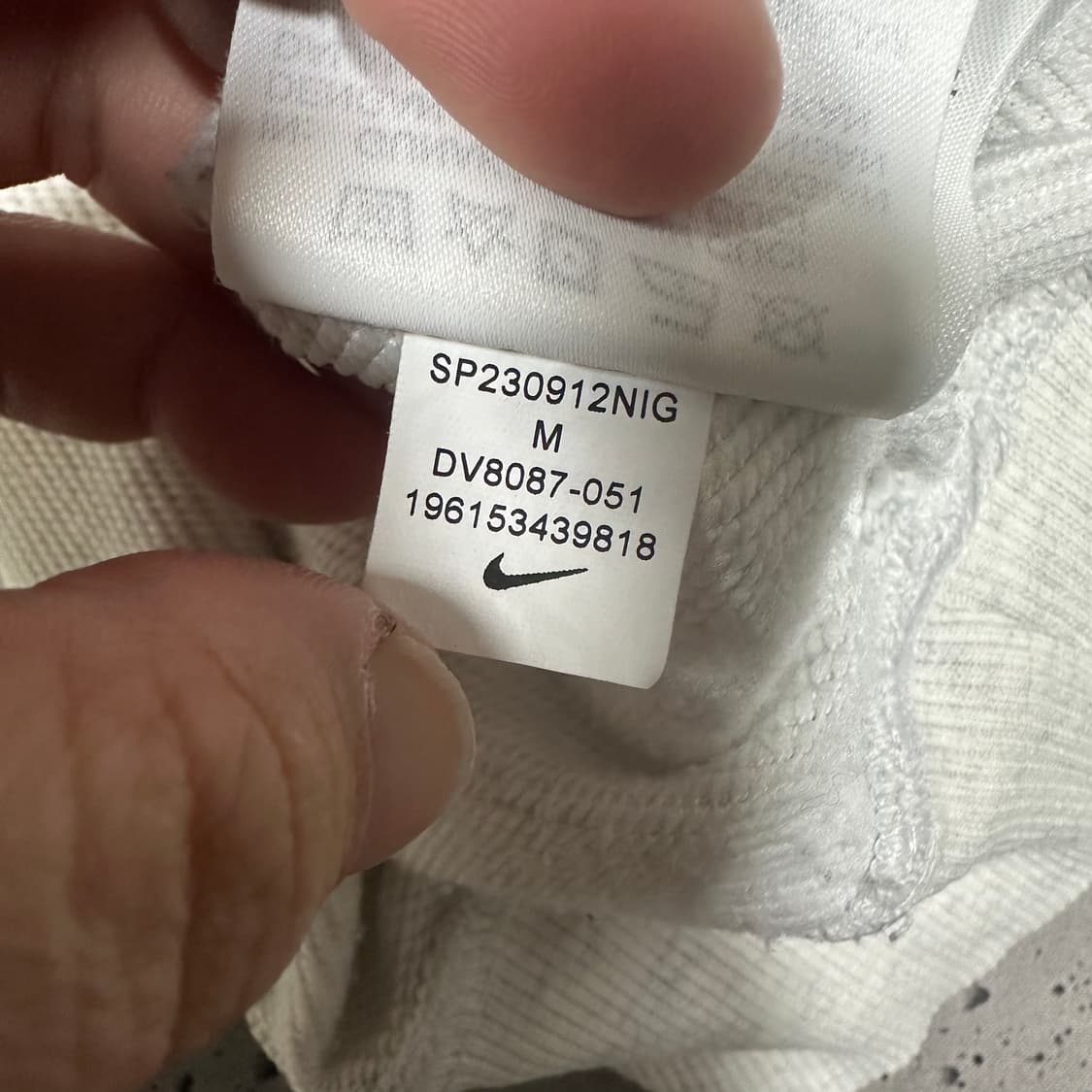 ✨ (바배) 나이키 서카 96 프렌치 테리 후드티  상품이미지5