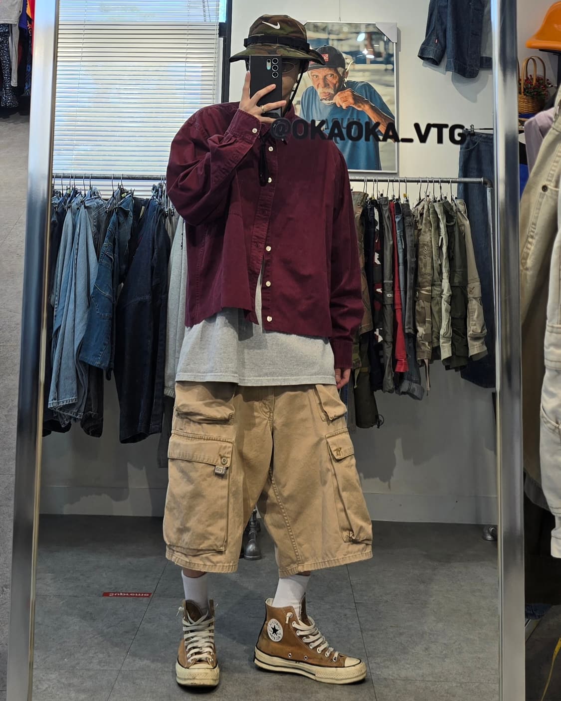 90's LEVI'S KHAKIS SILVER TAB  카고 버뮤다팬츠 상품이미지3