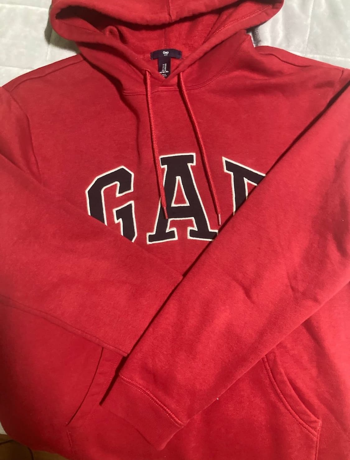 갭 레드 후드 상품이미지1