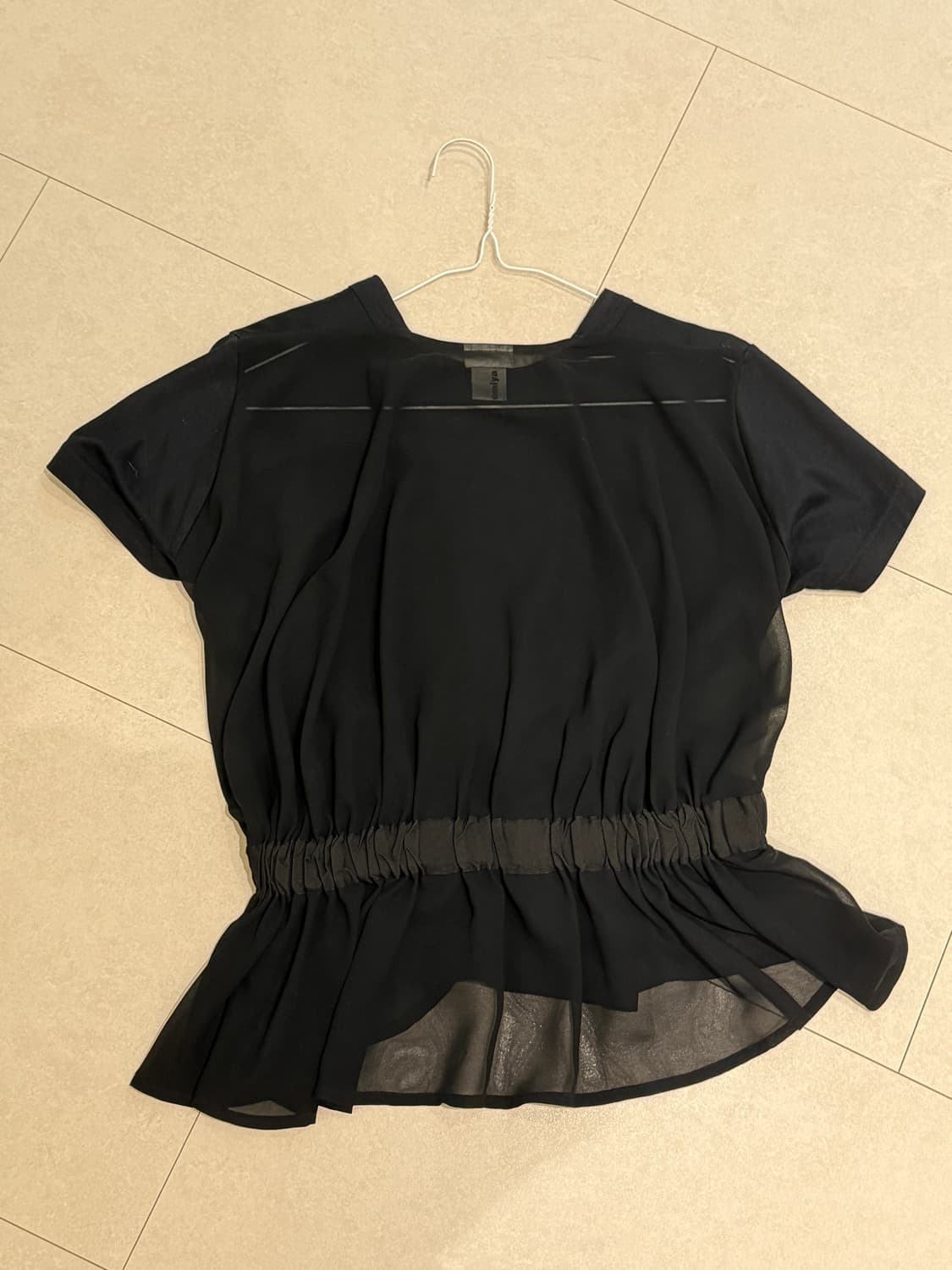 noir kei ninomiya XS 블라우스 상품이미지2