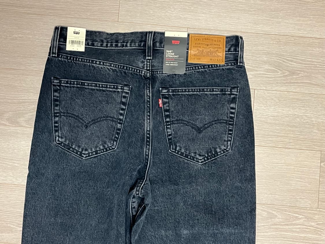 (국내미발매,새상품) 리바이스 568 루즈 스트레이트 데님 프리미엄 라인 상품이미지7