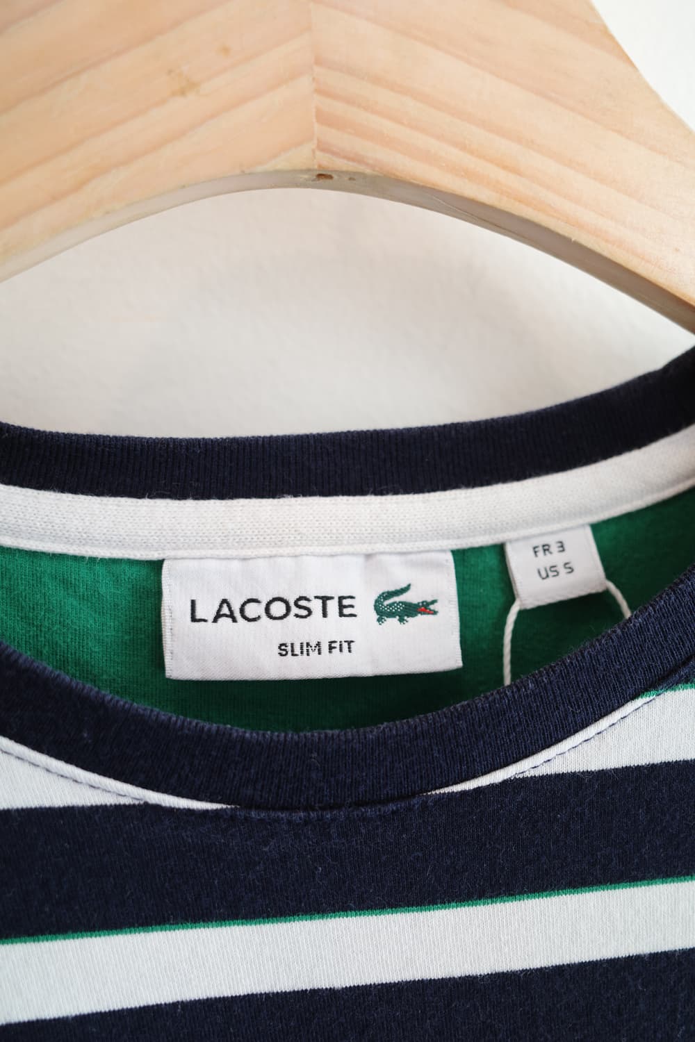 Lacoste 라코스테 로고 자수 티셔츠 상품이미지3