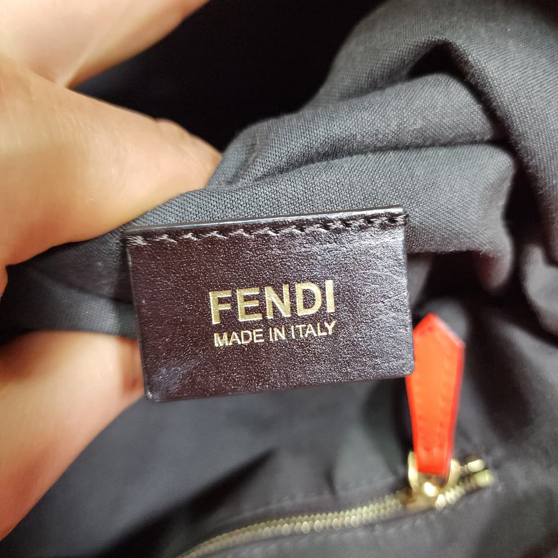 펜디 패브릭 스트라이프 쇼퍼 숄더백 상품이미지8