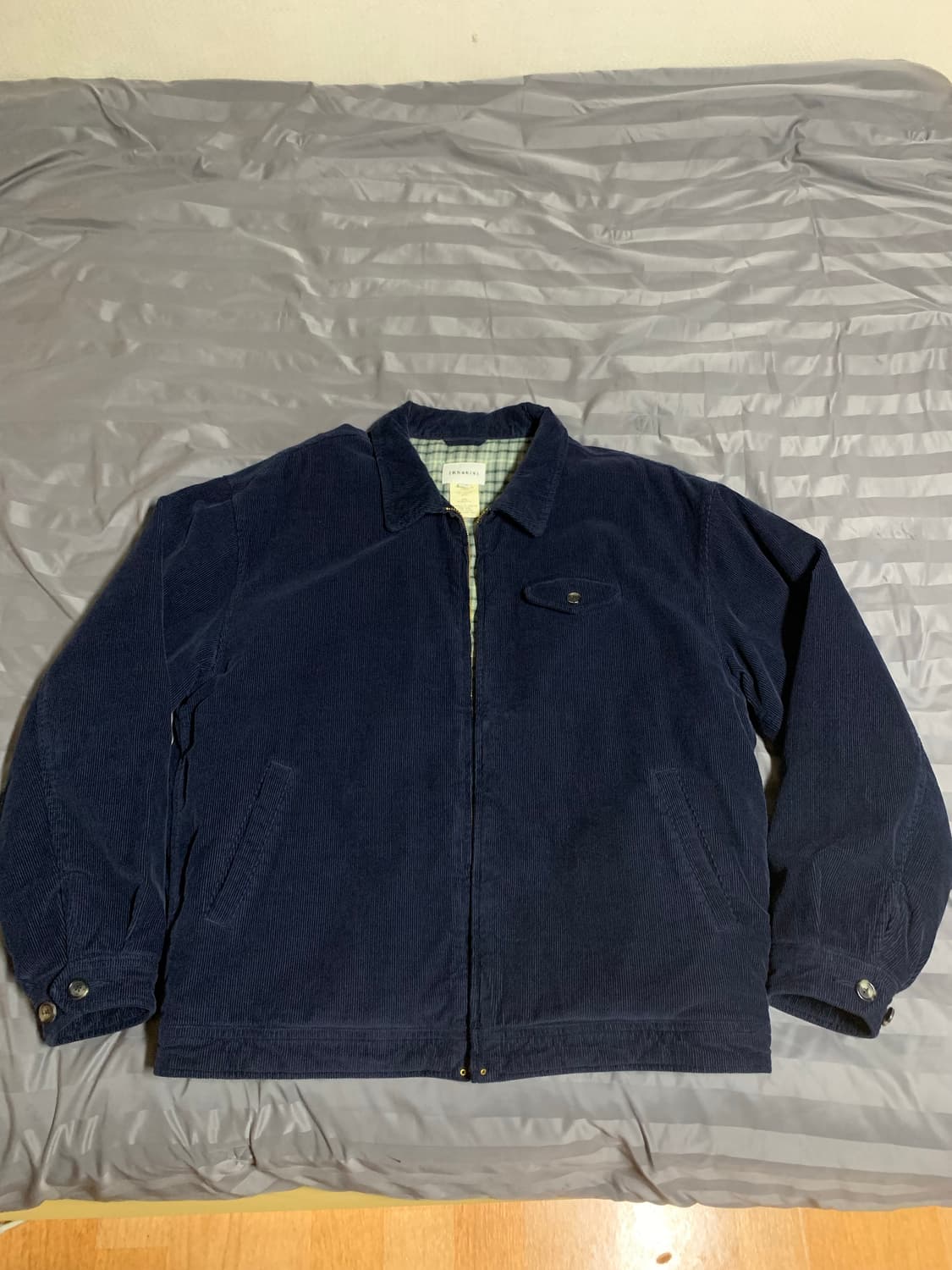 카키스 코듀로이 스윙자켓 상품이미지1