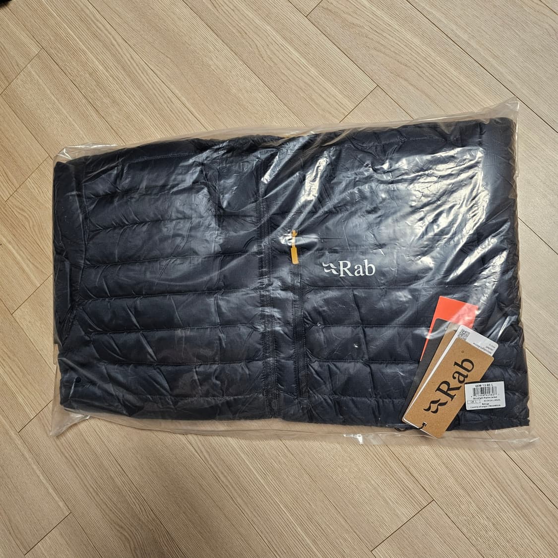 L 새제품 Rab 랩 마이크로라이트 알파인 벨루가 경량 패딩 QDB-12 상품이미지2