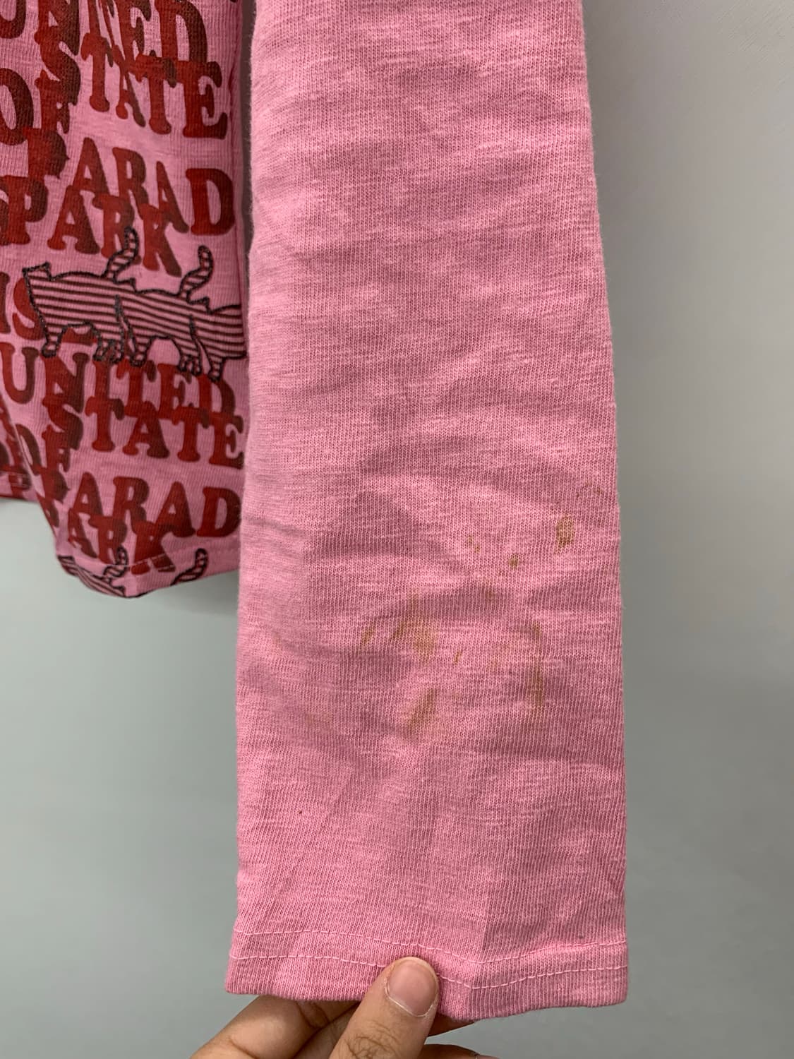 Uspp 핑크 프린팅 롱슬리브 상품이미지6