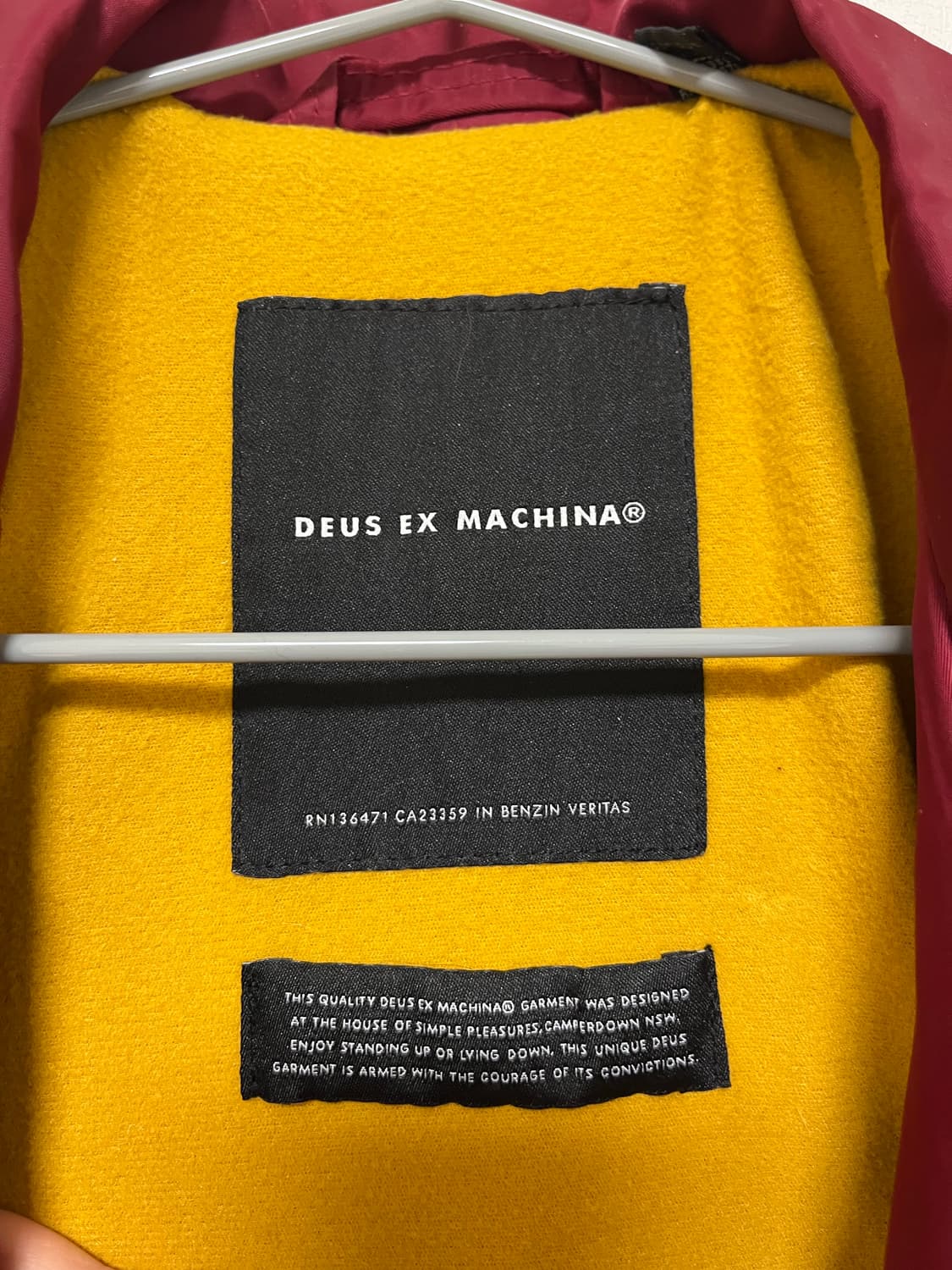 데우스 코치자켓 (기모) 상품이미지4