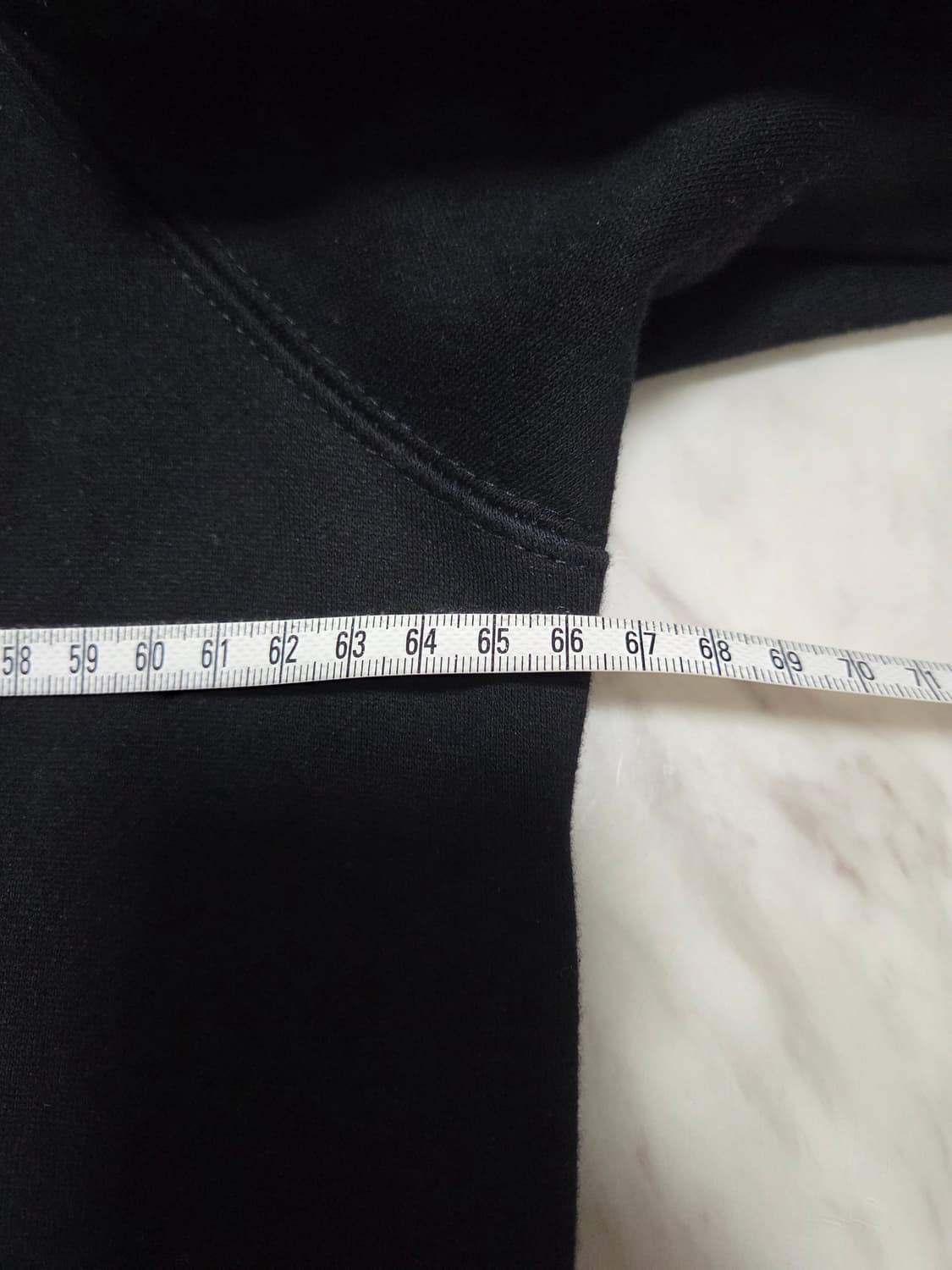 피오갓에센셜 블랙 후드집업 상품이미지7