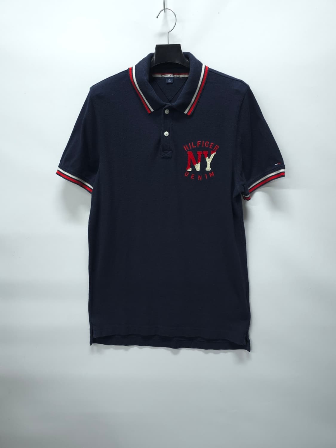 타미힐피거 NY패치 PK카라 반팔 (95~100) 상품이미지1