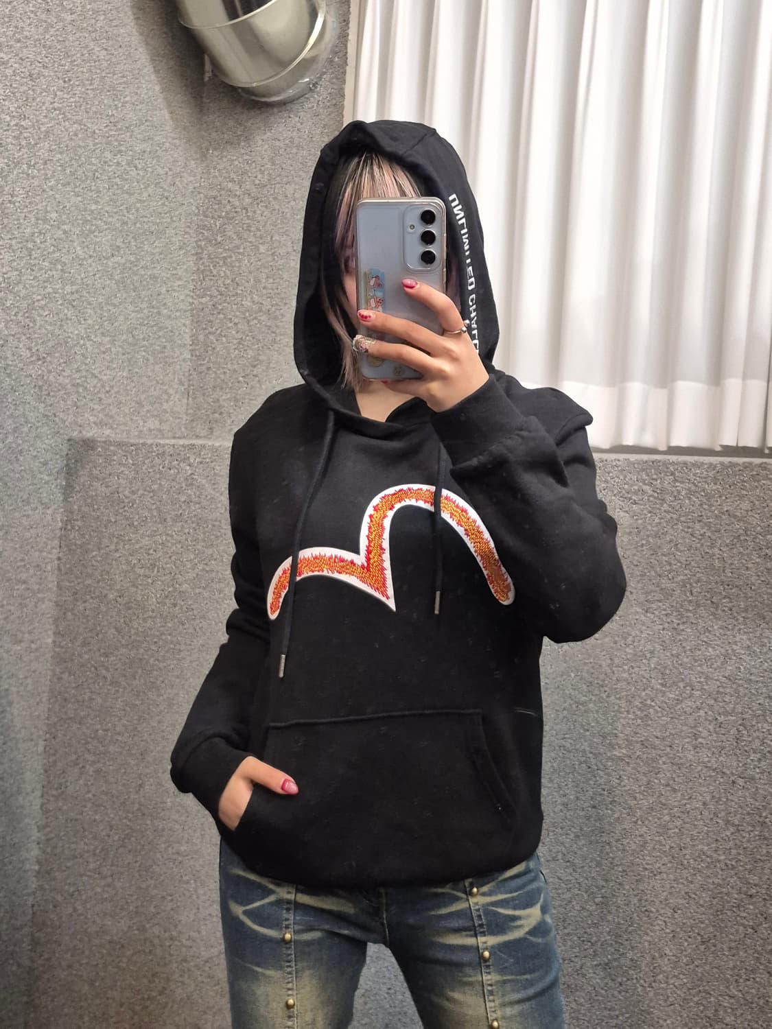 EVISU LOGO HOODIE 상품이미지1