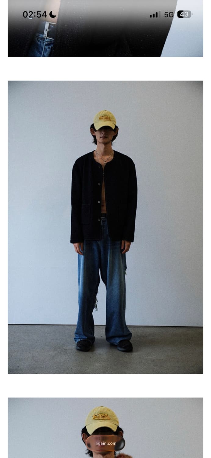 크러쉬어게인 트위드 가디건 L 상품이미지5