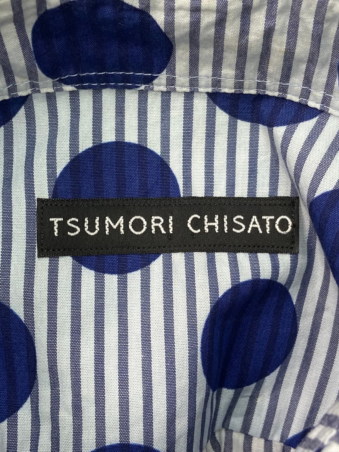 Tsumori Chisato Dot Stripe Shirt 상품이미지6