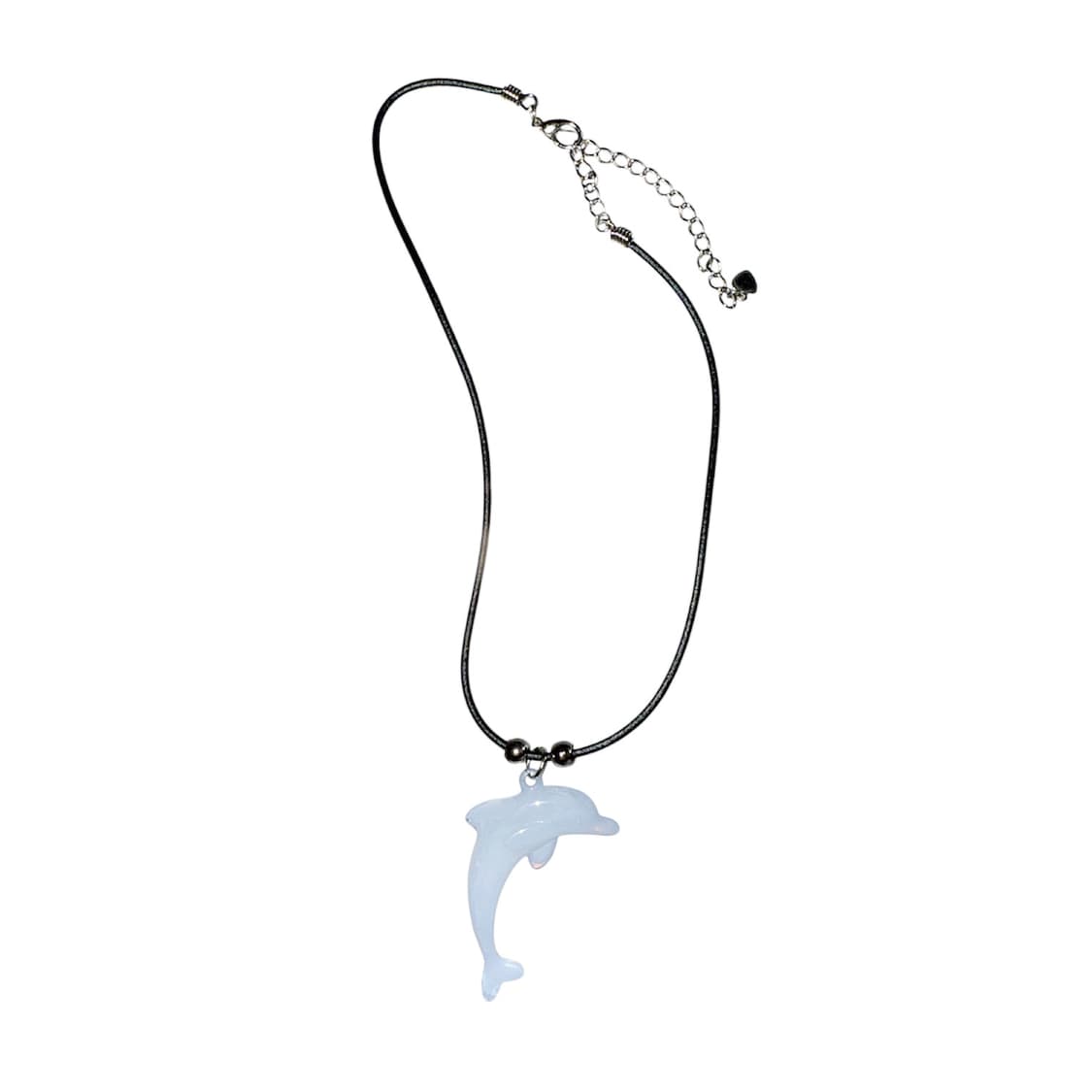 baby blue dolphin necklace 상품이미지1