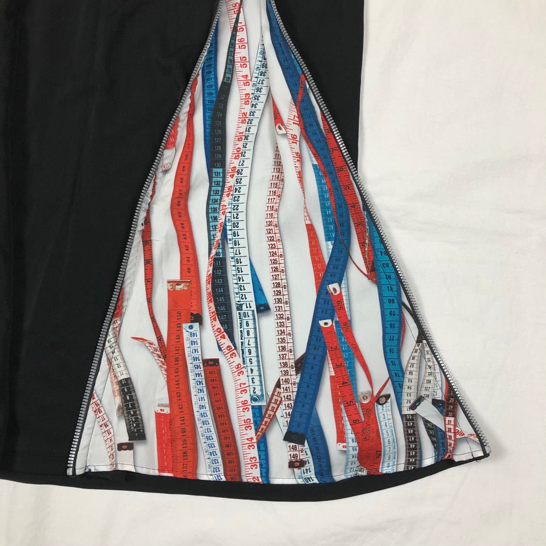 장폴고티에 지퍼 줄자패턴 스커트 치마 상품이미지2