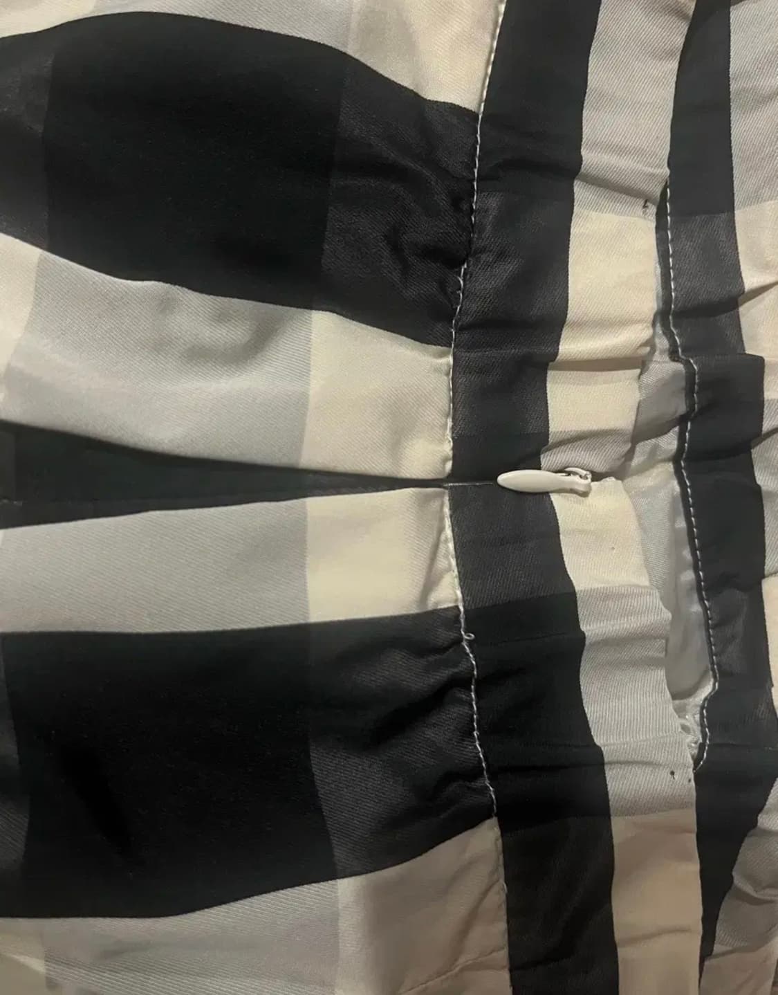 마츠리 빈티지 체크 스트라이프 패턴 치마 스커트 미디 일본 상품이미지4