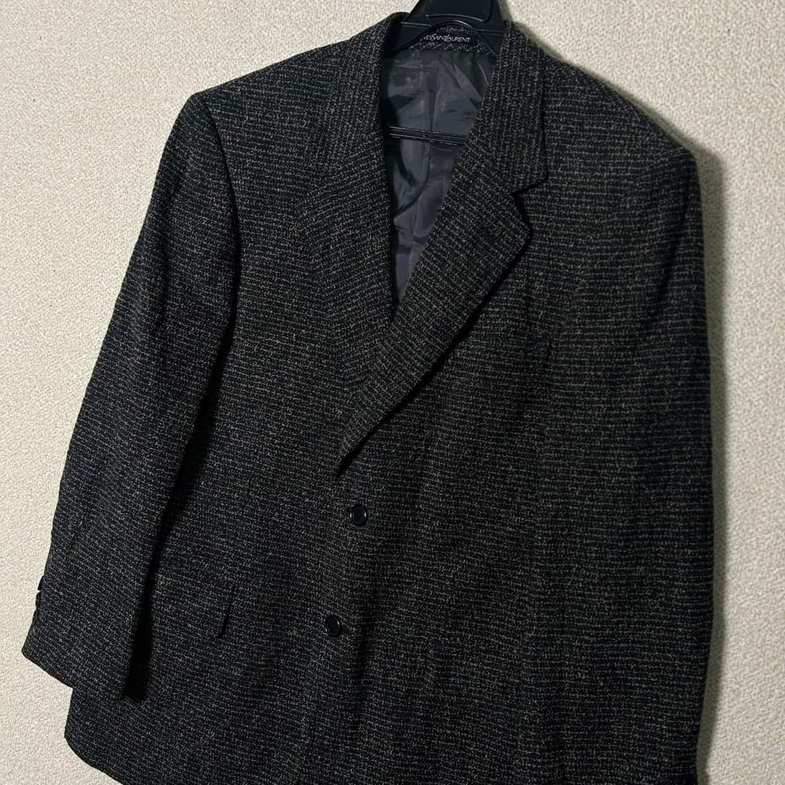 (L) YSL 입생로랑 헤링본 블레이저 자켓  상품이미지2