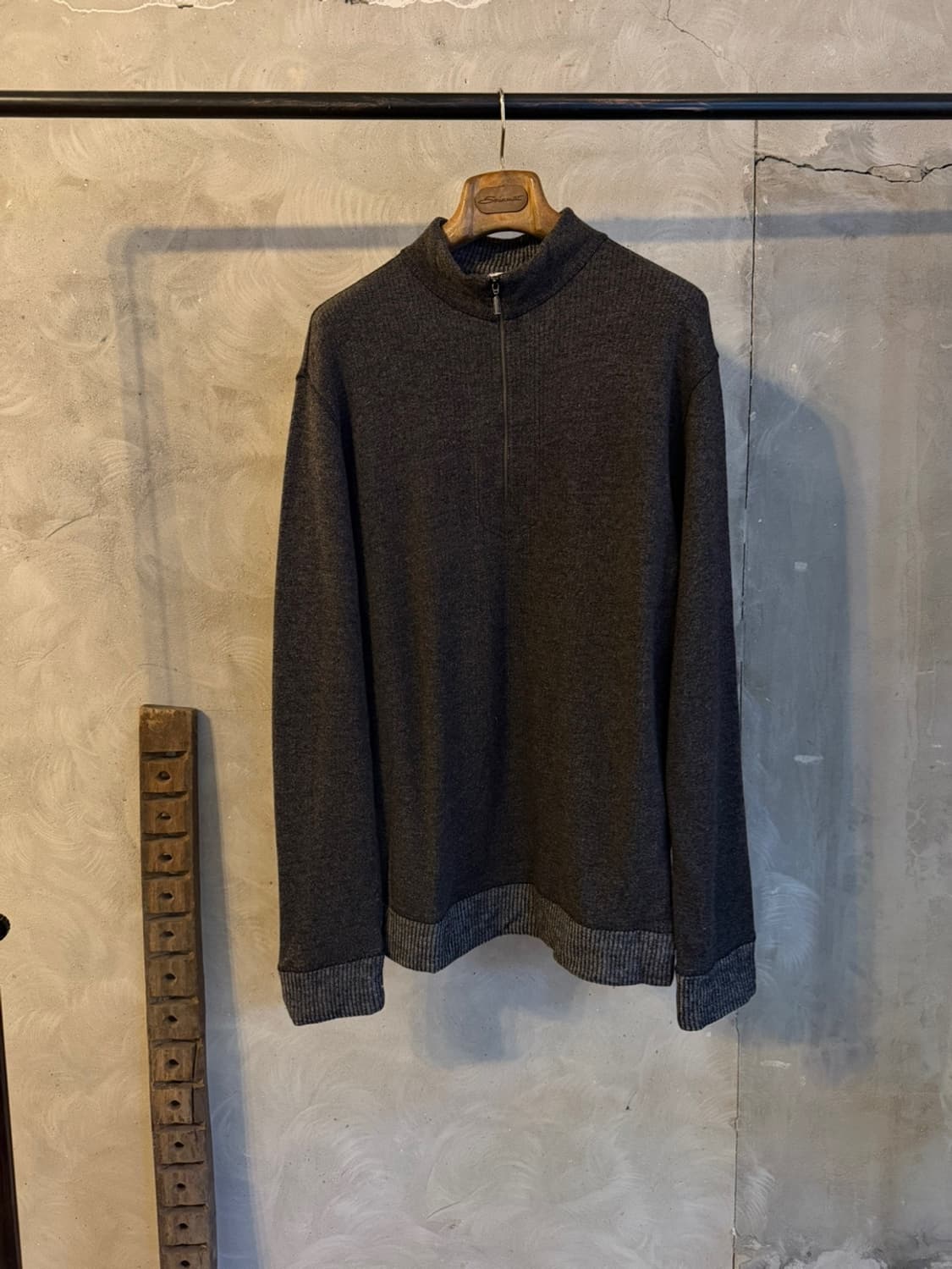 아르마니 꼴레지오니 짚업 니트 105 상품이미지10