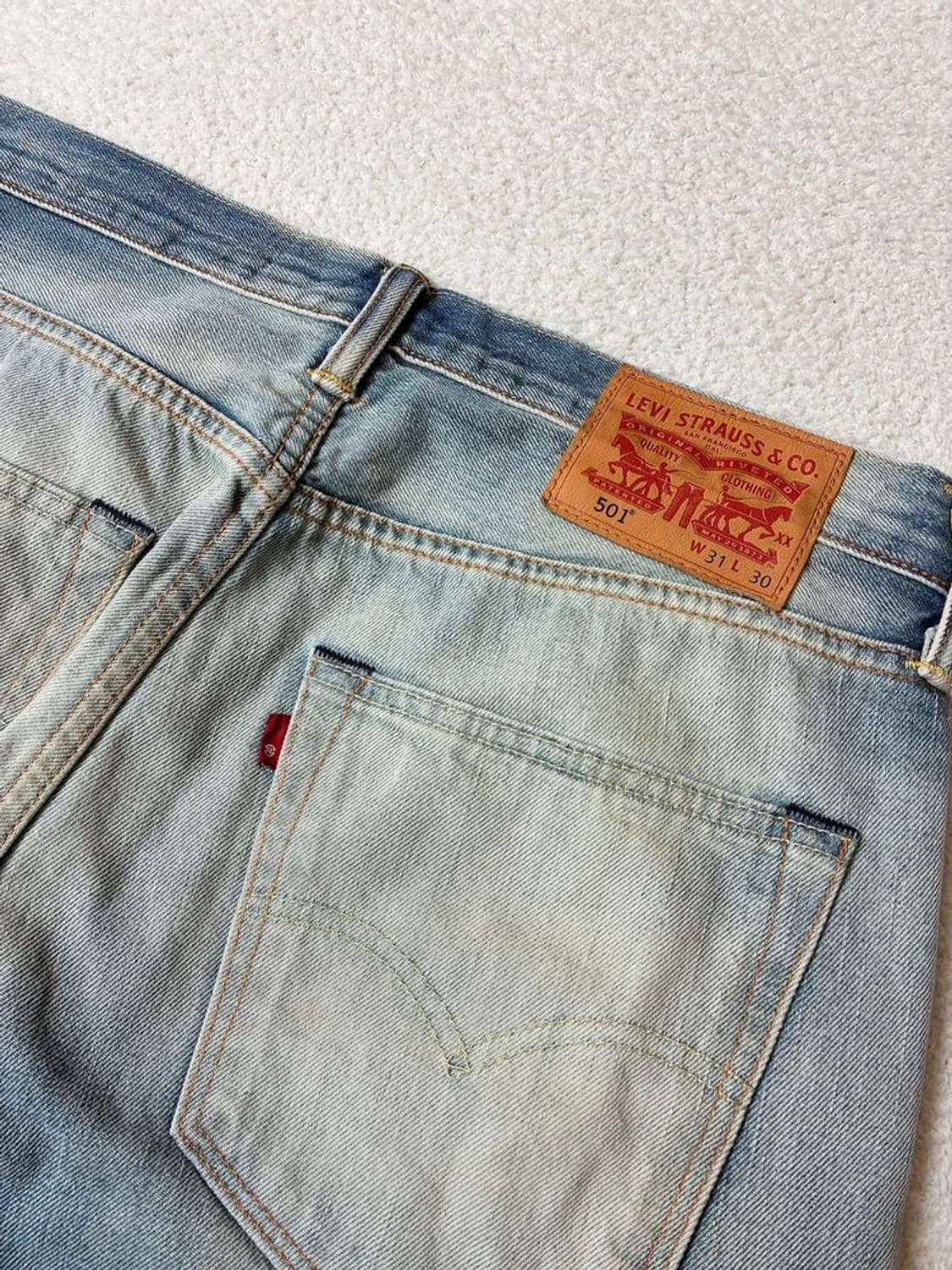 리바이스 501 00's 아이스워싱 데님 팬츠 PN6641 상품이미지7