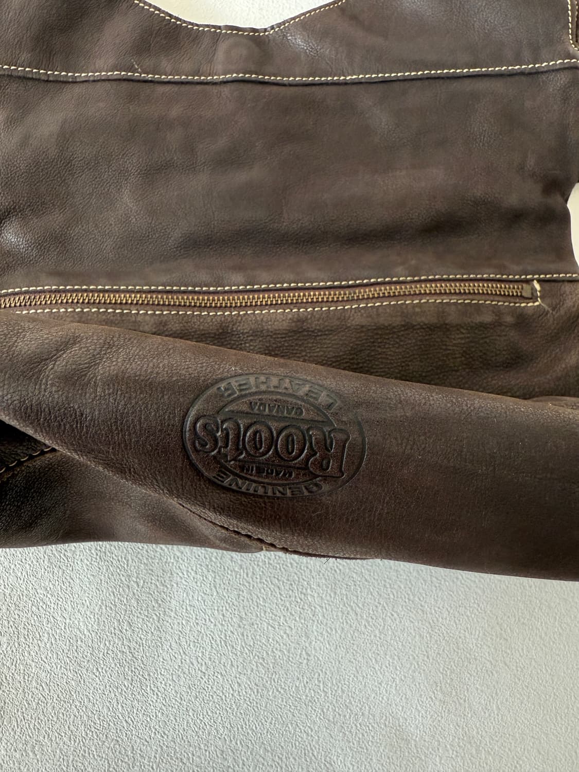 Roots 레더 크로스 토트백 상품이미지6