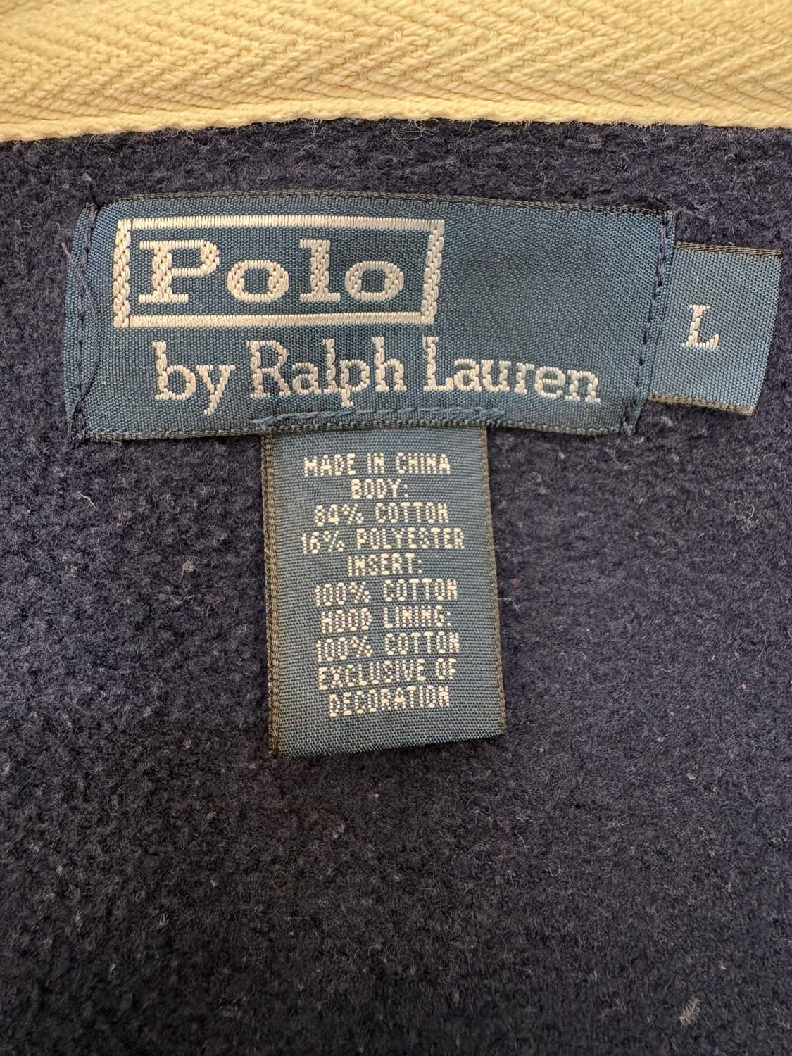 폴로 랄프로렌 후드집업 네이비  상품이미지8