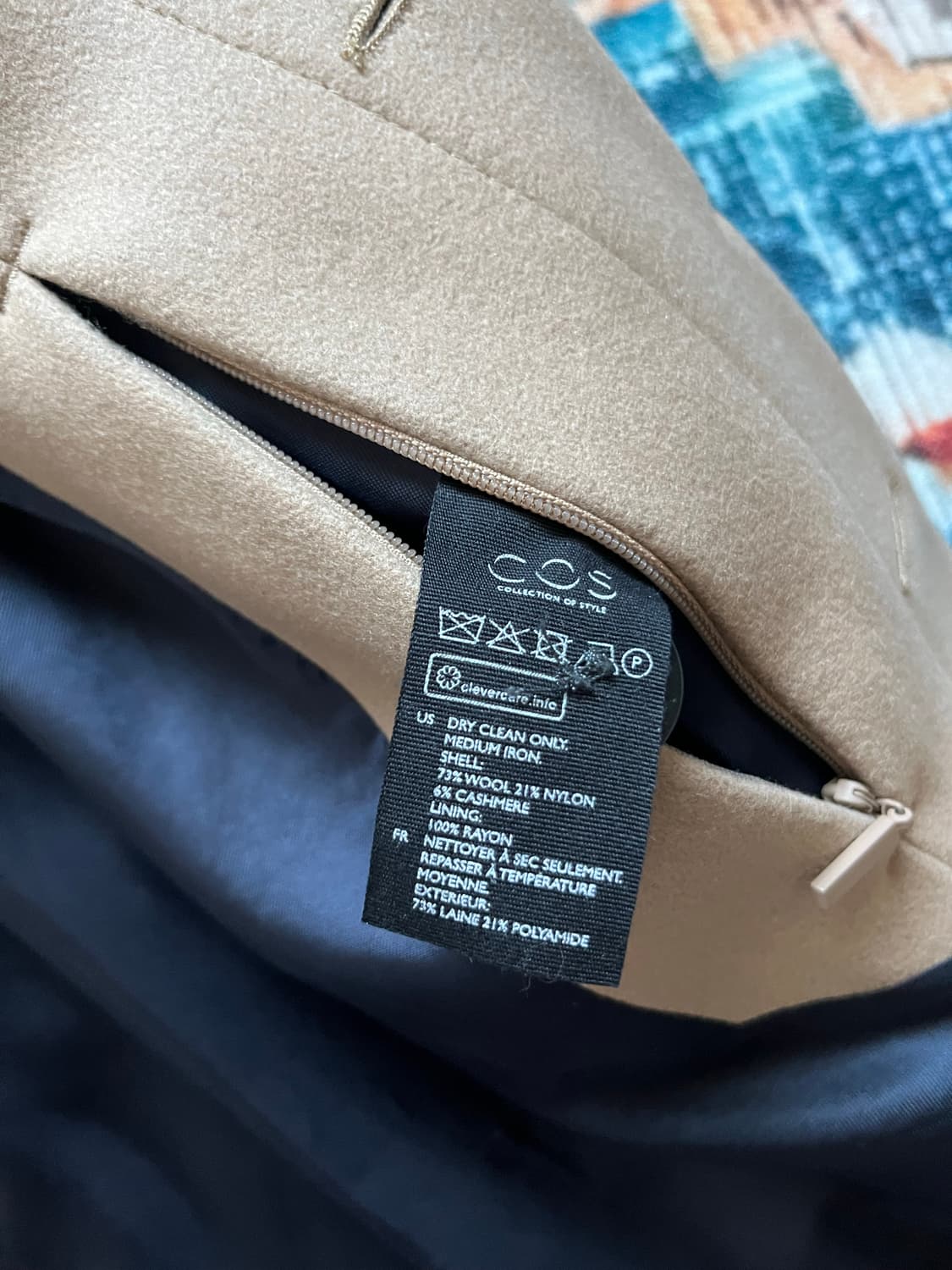 코스 캐시미어 블렌디드 코트 상품이미지7