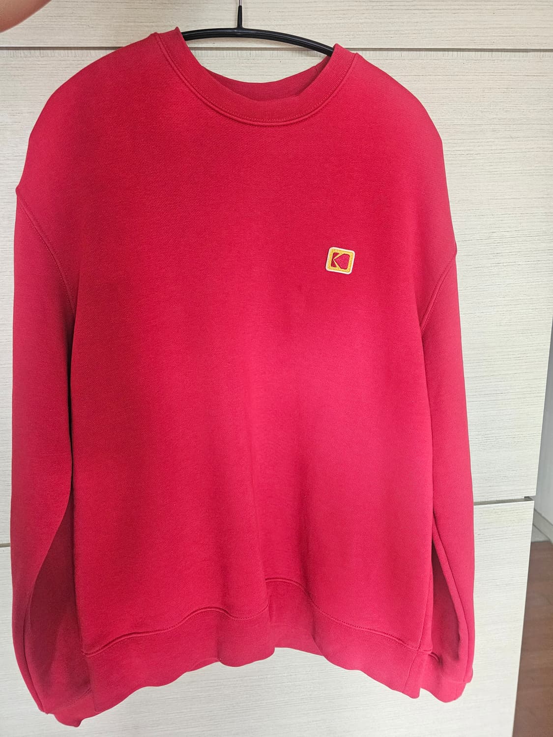 코닥 레드 맨투맨 티셔츠 100-105 상품이미지1