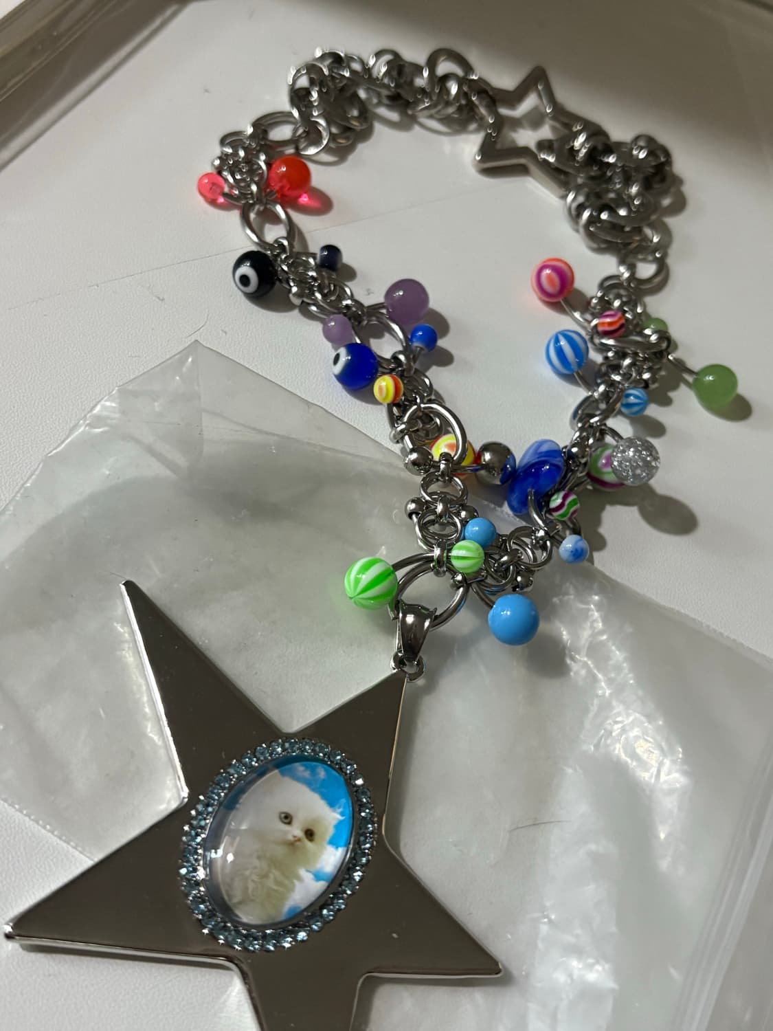 허자보이 You are my star with piercing neckl 상품이미지2