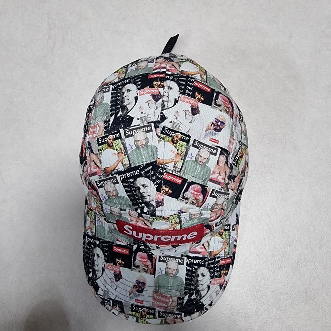 슈프림 매거진 캠프캡 상품이미지2