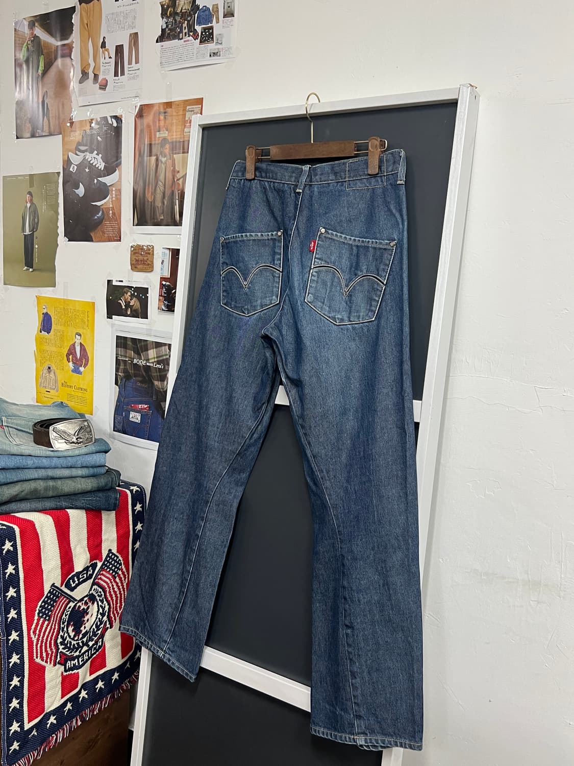 Levis 리바이스 엔지니어드 나팔핏 부츠컷 데님 팬츠 상품이미지1
