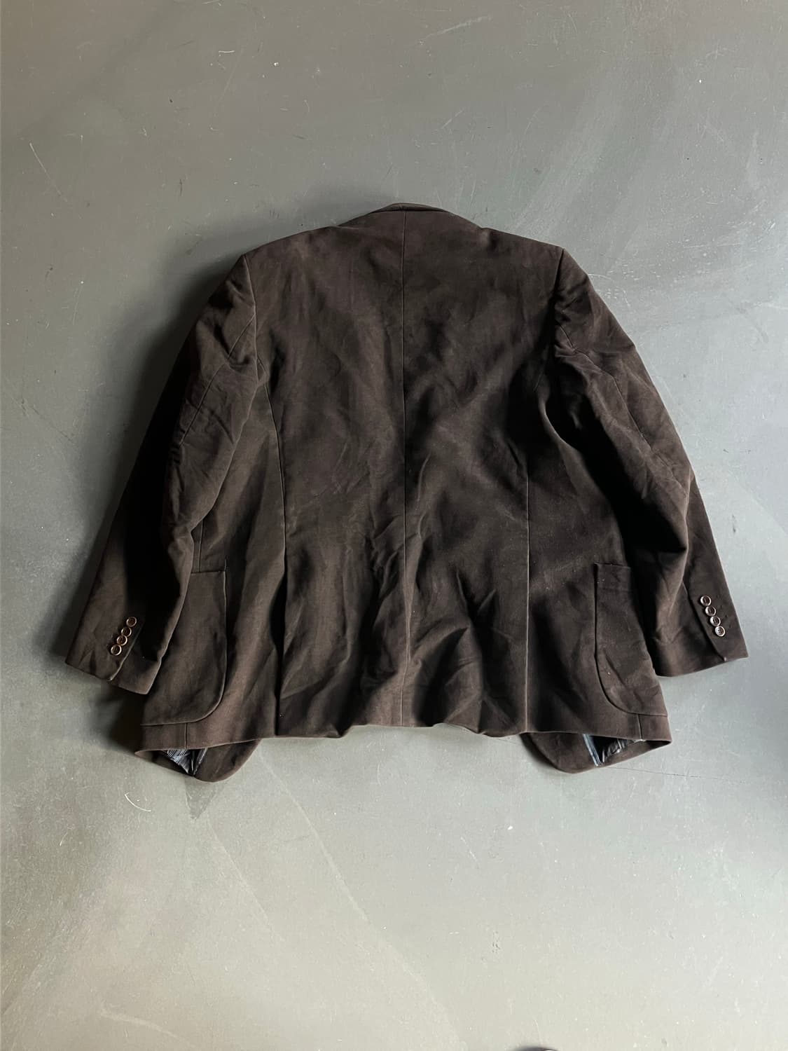 몰스킨 블레이저 3버튼 자켓 made in Italy 103-105 상품이미지4