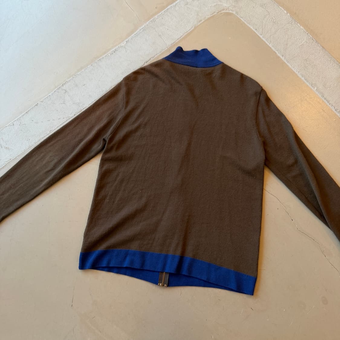 돌체 앤 가바나 체크 니트 집업 상품이미지5