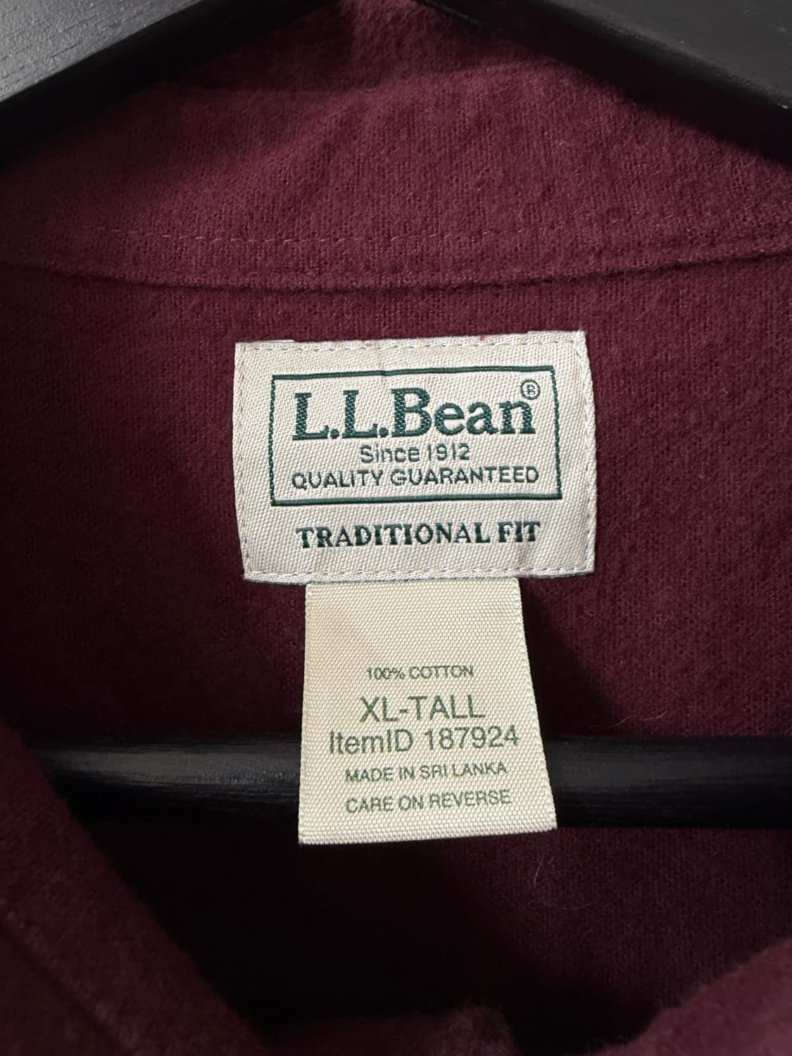 L.L bean 엘엘빈 코튼 셔츠 자켓 XL 상품이미지2