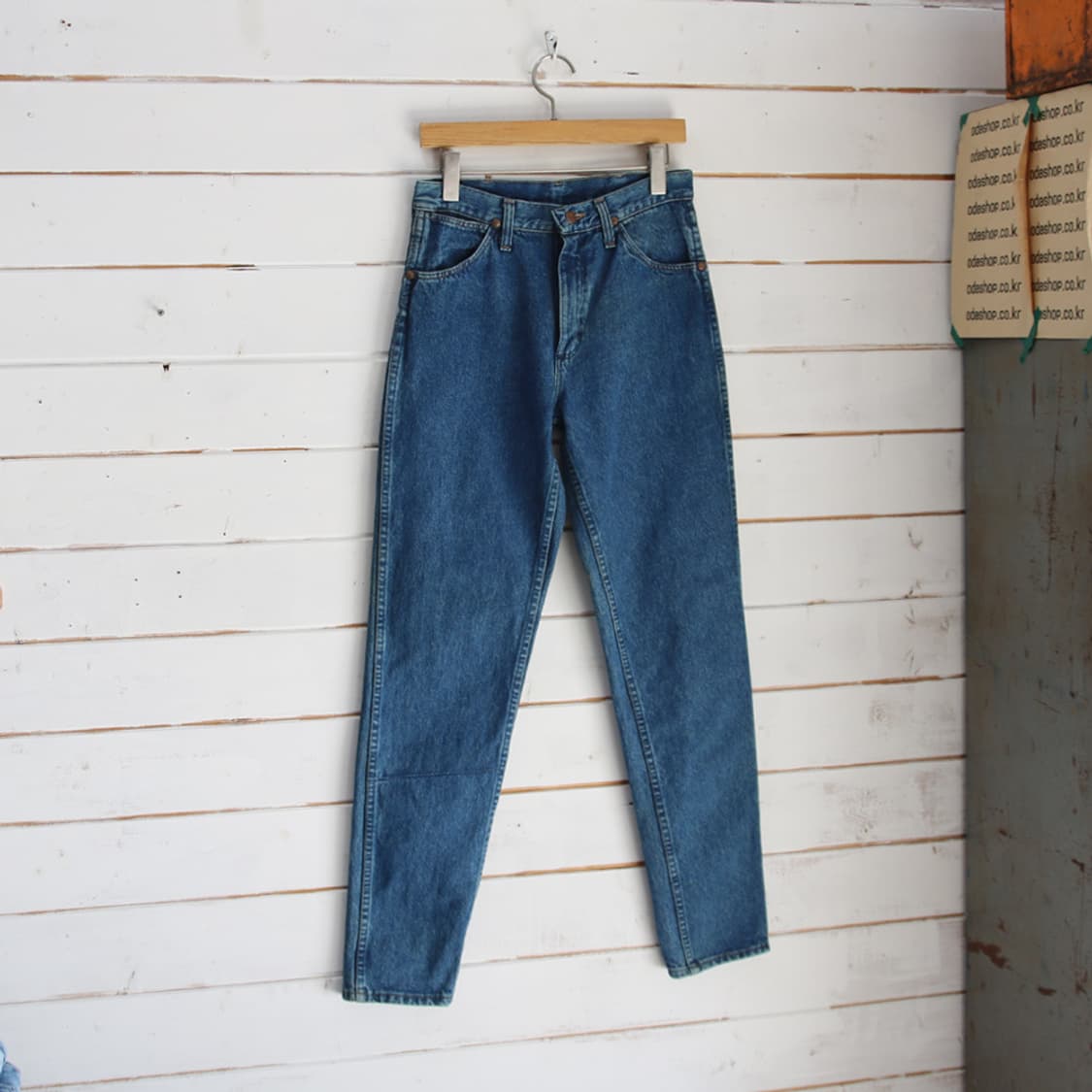 Wrangler BLUE BELL 데님 팬츠 (여성용 27.5) 상품이미지1
