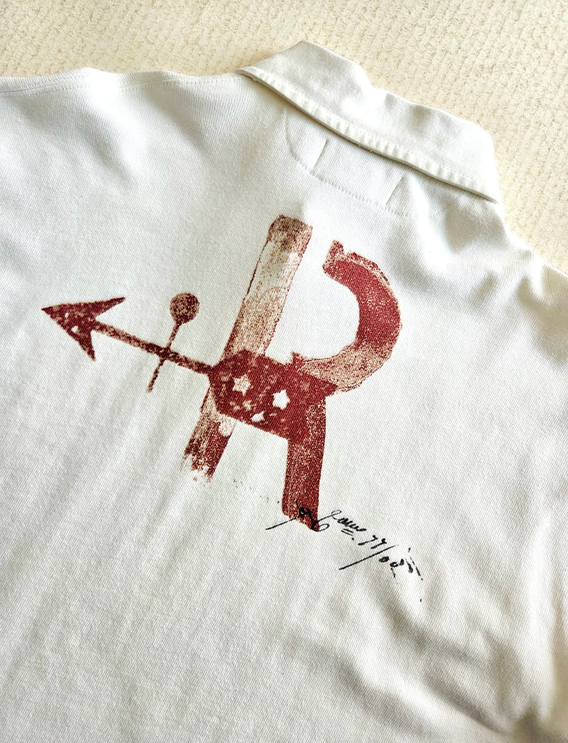 폴로 랄프로렌 아카이브 스포츠맨 피싱 럭비티 상품이미지5