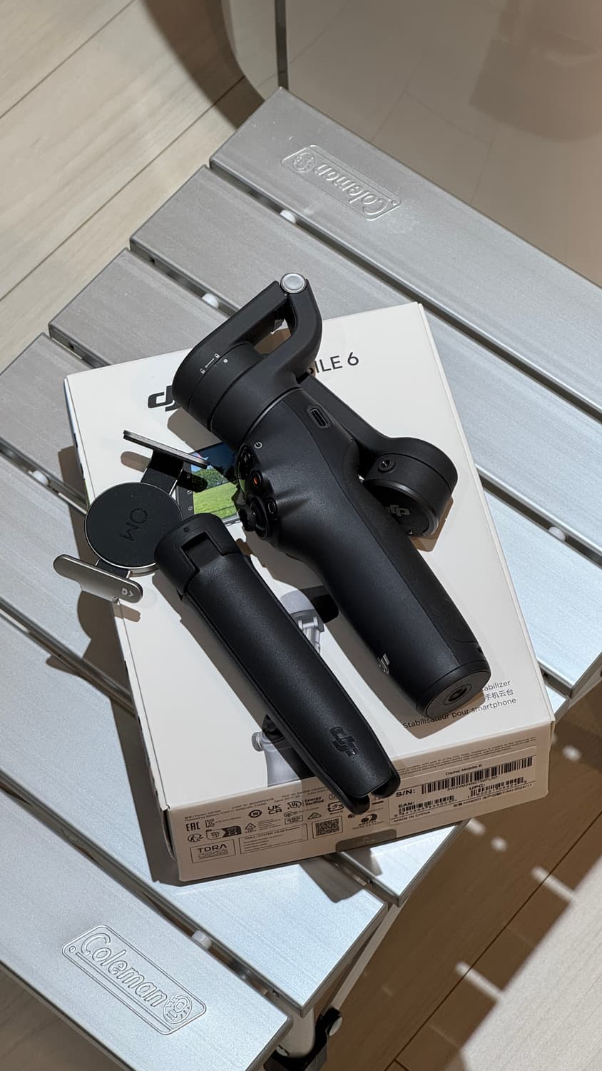 DJI 오즈모 모바일 6 짐벌 슬레이트 그레이 상품이미지3