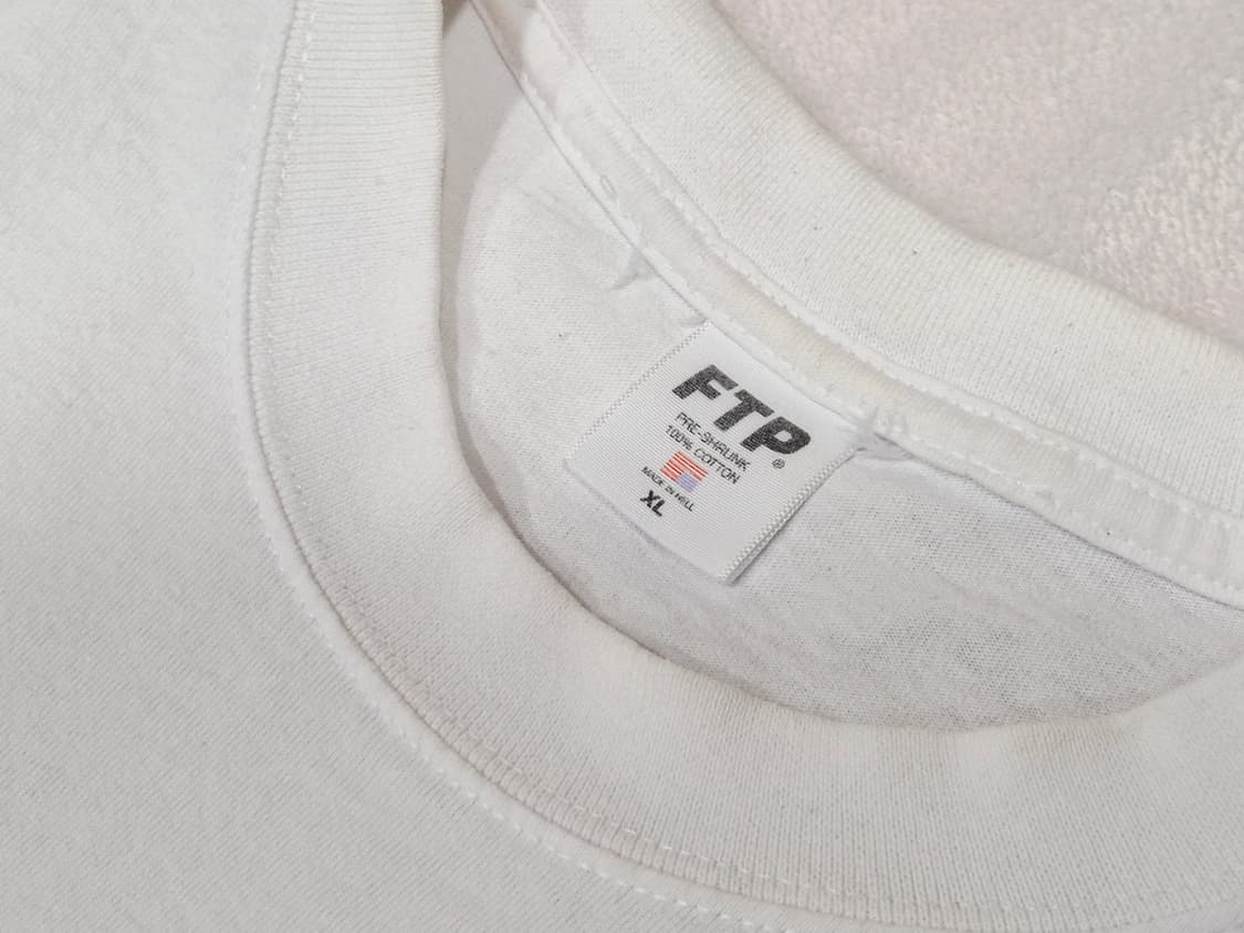 FTP 폴로 랄프로렌 반팔 티셔츠 화이트 상품이미지3