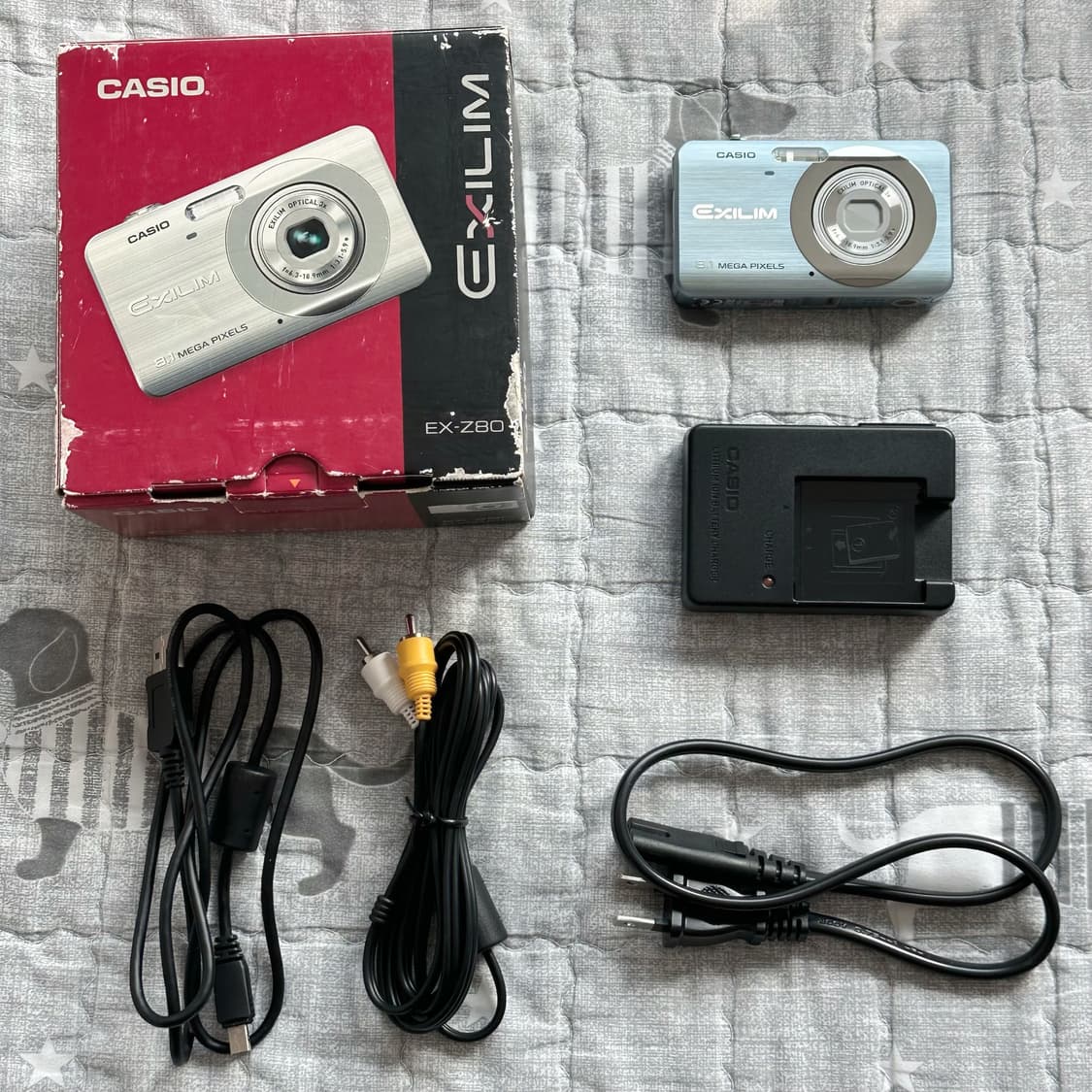 카시오 엑슬림 EX-Z80 프리지아 카리나 디카 풀박 상품이미지1