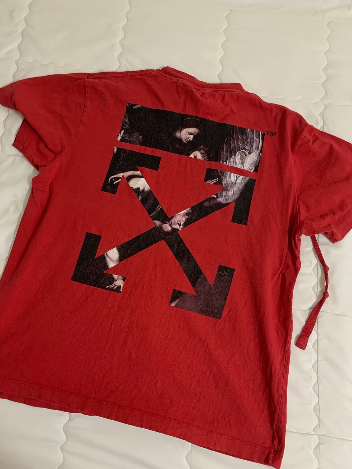 오프화이트 반팔티 상품이미지3