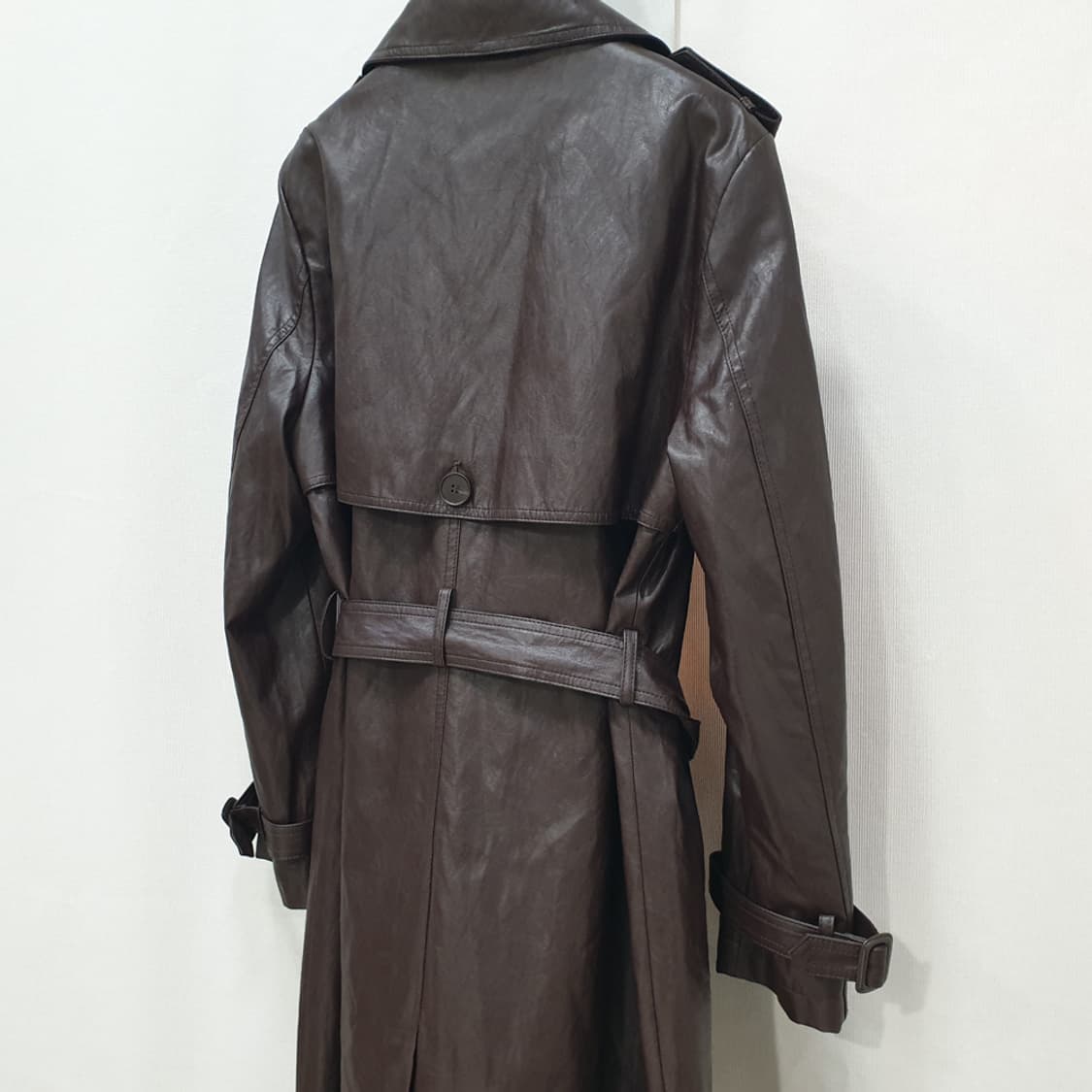 Celebshop 셀렙샵 인조가죽 트렌치코트 88 상품이미지4