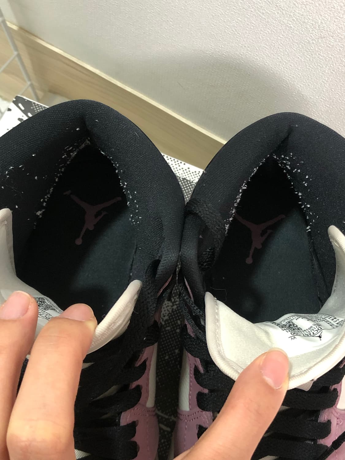 나이키 에어 조던 1 미드 SE 라이트 멀베리 상품이미지6