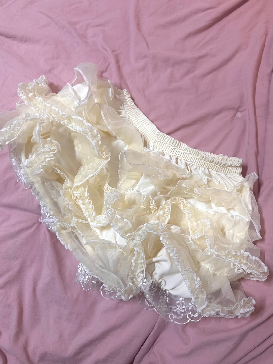 프릴 팬츠스커트 상품이미지2