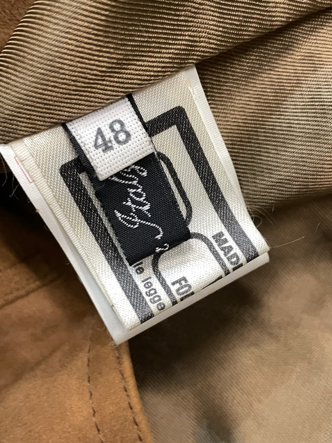 GV Jeans 지브이 진스 염소 가죽 스웨이드 자켓 상품이미지8