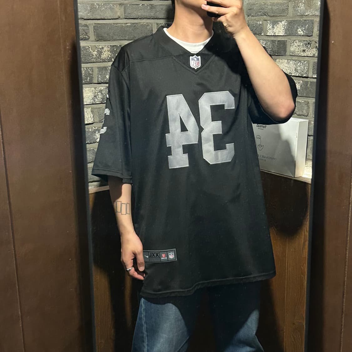 XXL) 나이키 NFL 레이더스 잭슨 34 져지 유니폼 상품이미지10