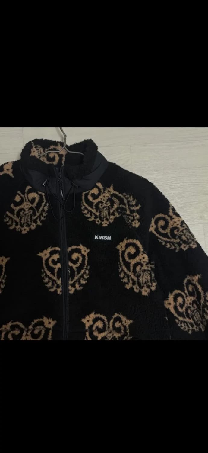 키르시 패턴 후리스 플리스 점퍼 상품이미지1