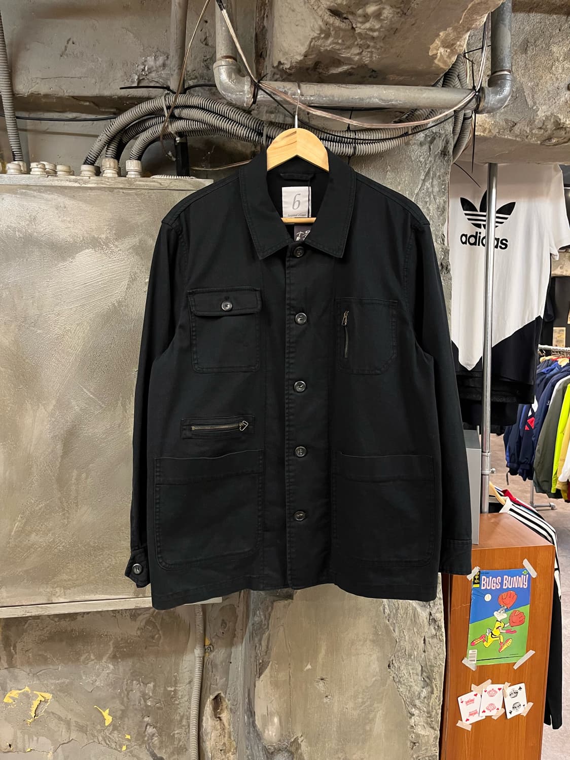 비욘드 클로젯 코튼 자켓 블랙 100 #csz2495 상품이미지1