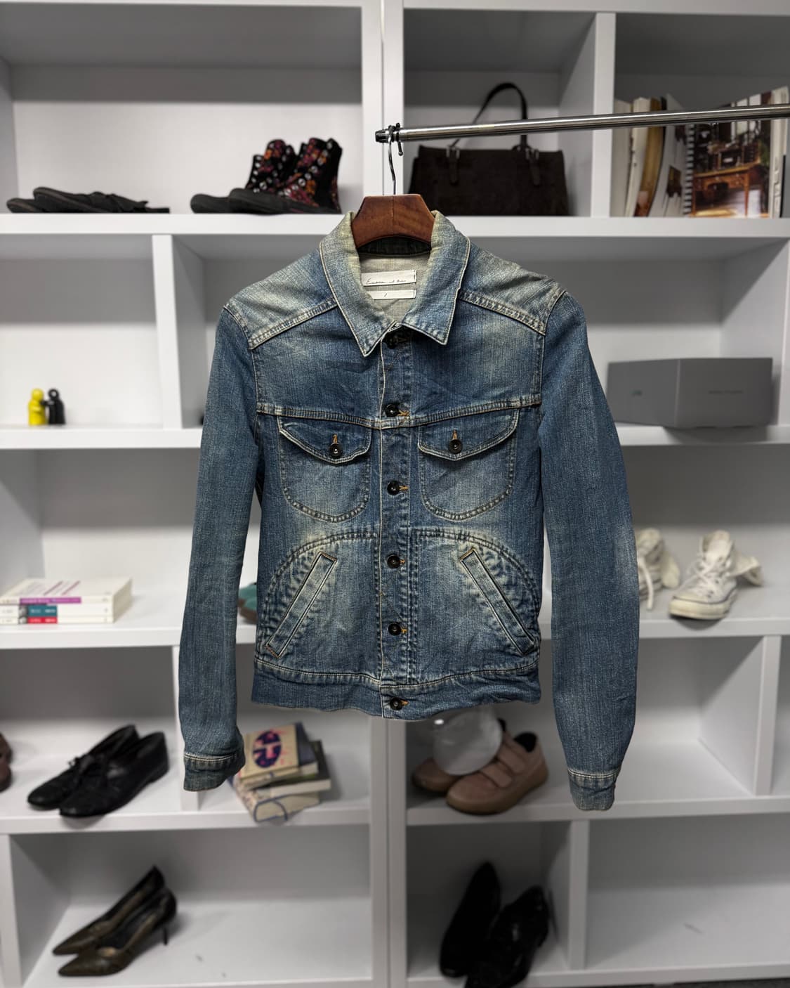 빈티지 데님 자켓 상품이미지1