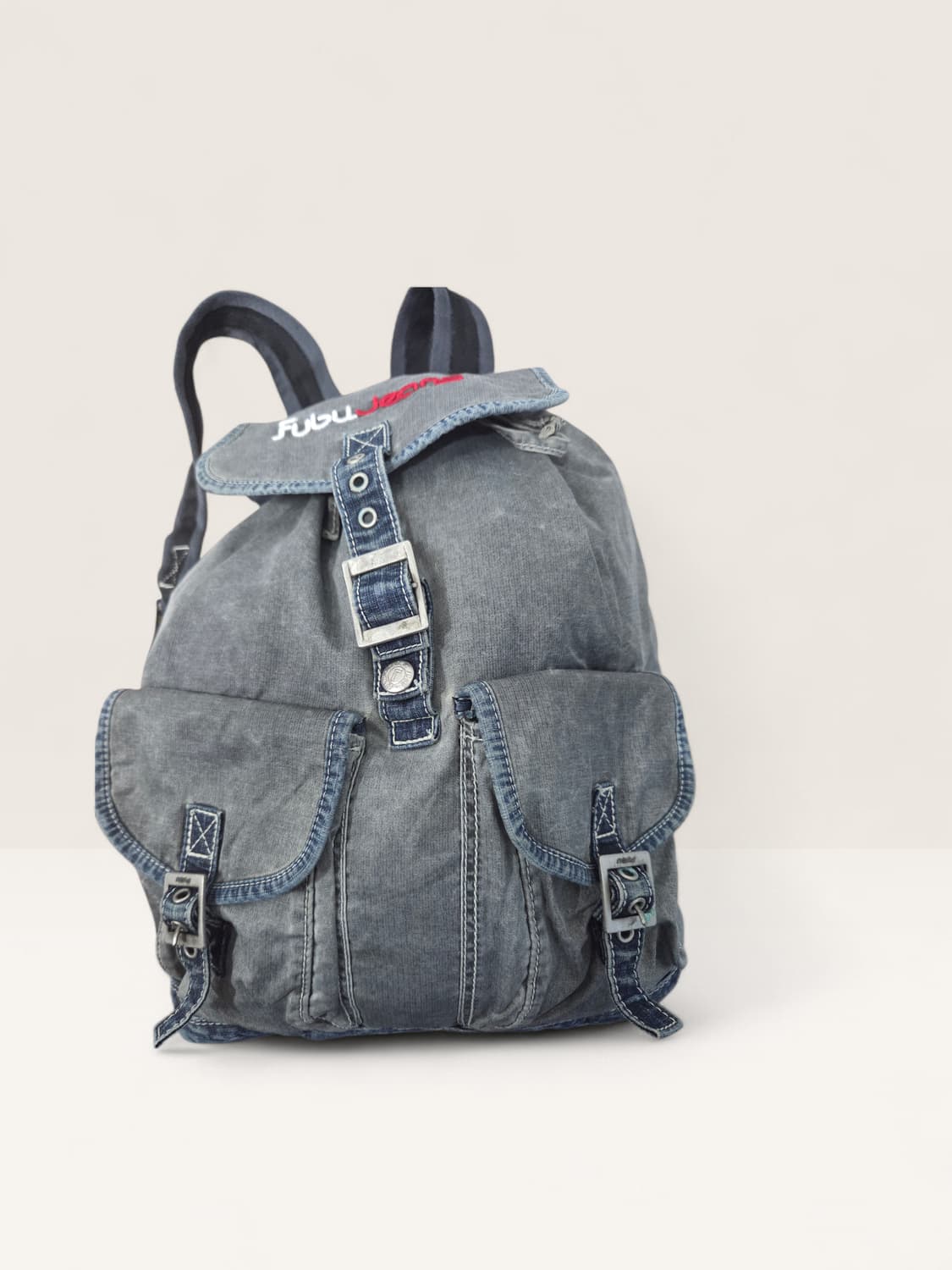 FUBU 빈티지 데님 백팩 상품이미지2